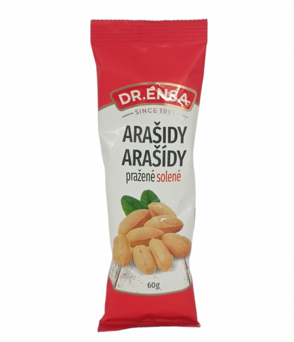 Dr.Enza Arašídy pražené solené 60g